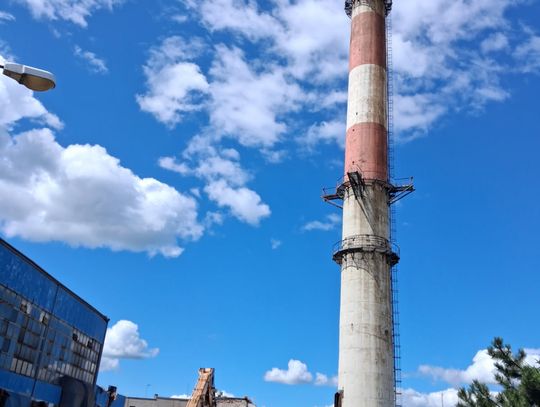 100-metrowy komin Elektrociepłowni Bydgoszcz I przejdzie do historii