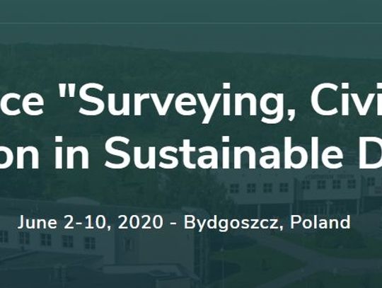 28. edycja konferencji geodezyjnej – SCEGeo 2020 w Bydgoszczy 