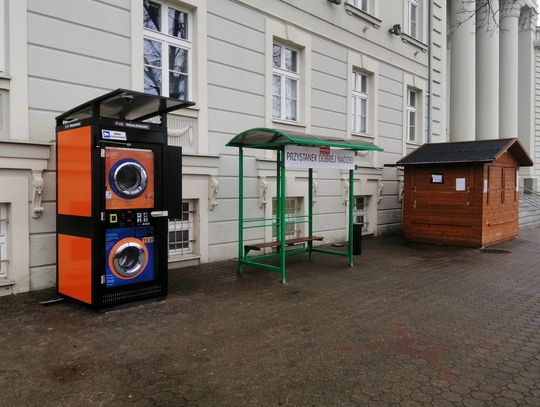 Automat do prania przed Bazyliką. Służyć będzie ubogim i bezdomnym
