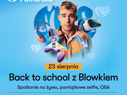 Back to School z Blowkiem. Gwiazda YouTube’a w bydgoskim centrum handlowym