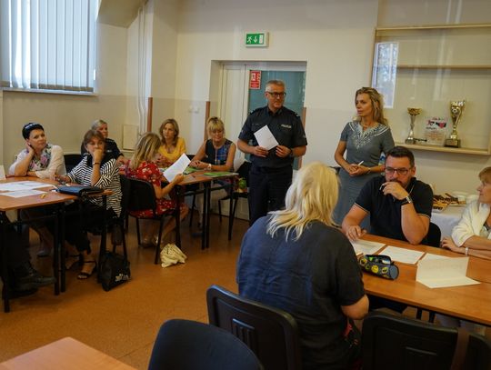 "Bezpieczny Uczeń". Spotkanie ekspertów w bydgoskiej komendzie