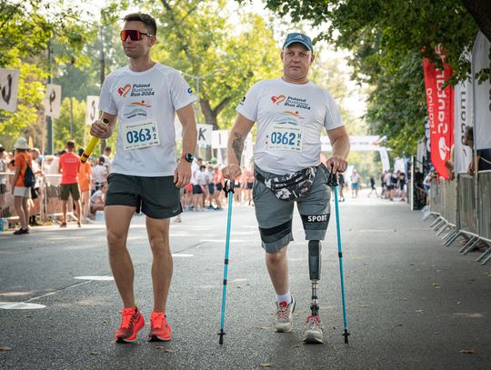 Biegacze charytatywnej sztafety pomogą osobom z Kujawsko-Pomorskiego