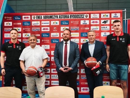 Bydgoscy koszykarze wciąż z mocnym wsparciem od miasta i firmy Abramczyk