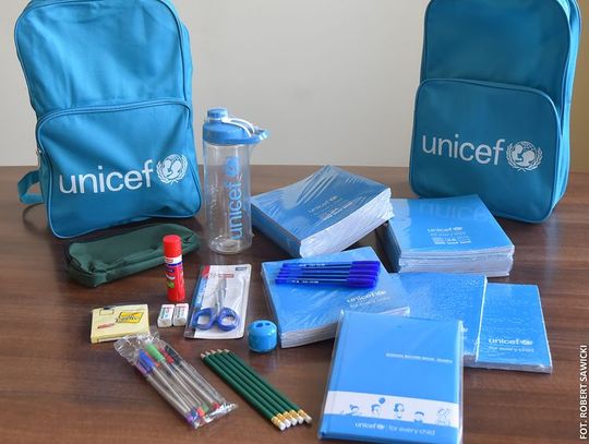Bydgoskie dzieci uchodźców otrzymały pomoc od UNICEF