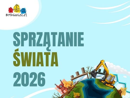 Bydgoszcz zaprasza placówki do akcji "Sprzątanie Świata 2026" z nagrodami