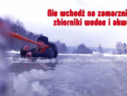 Co robić, gdy pęka lód? Akcja edukacyjna w Bydgoszczy 