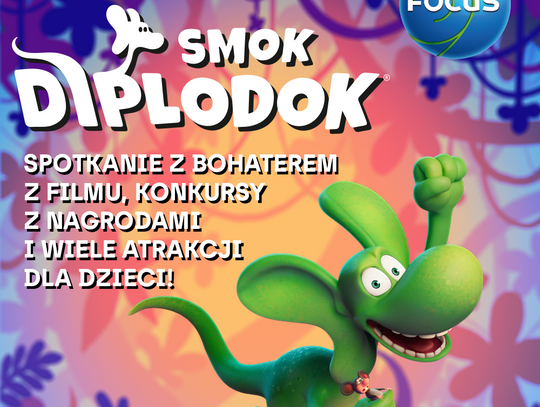 Do wspólnej zabawy zaprasza Smok Diplodok!