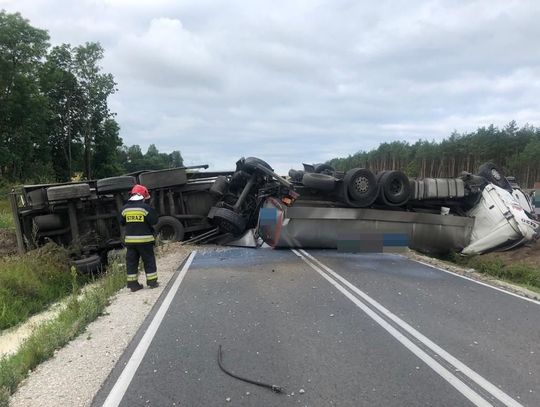 Droga nr 5 w miejscowości Szkocja całkowicie zablokowana 