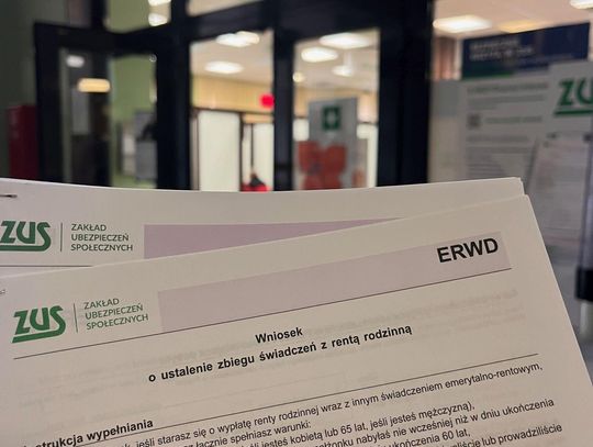 Duże zainteresowanie rentą wdowią w województwie kujawsko-pomorskim