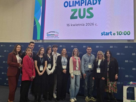 Dwa zespoły z Kujawsko-Pomorskiego w pierwszej dziesiątce Olimpiady ZUS