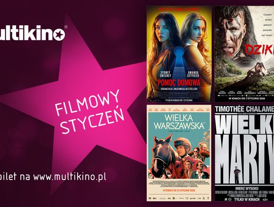 Filmowy styczeń w kinach sieci Multikino!