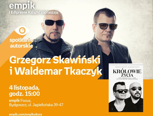 Grzegorz Skawiński i Waldemar Tkaczyk w bydgoskim Empiku