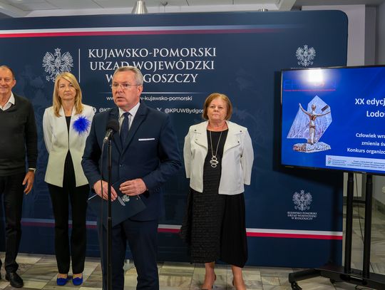 Inauguracja regionalnego etapu XX edycji Konkursu Lodołamacze w Urzędzie Wojewódzkim