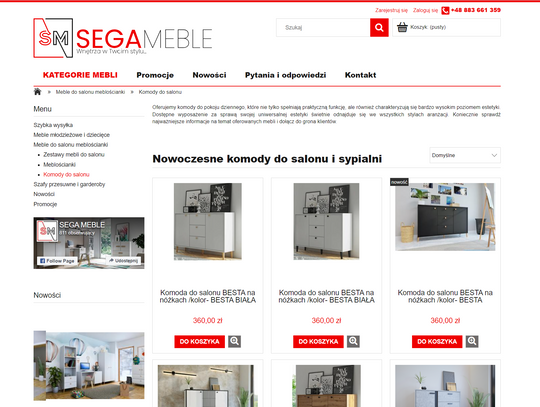Jaka komoda powinna zagościć w salonie?