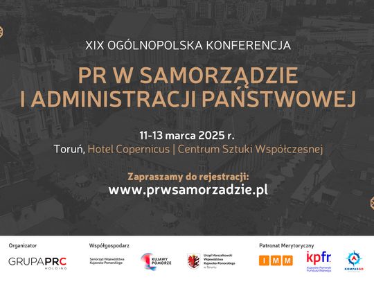 Już wkrótce XIX edycja konferencji PR w Samorządzie i Administracji oraz konkurs Kryształy PR-u