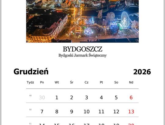 Kalendarz Bydgoski 2026: 59. numer pełen historii, statystyk i wydarzeń