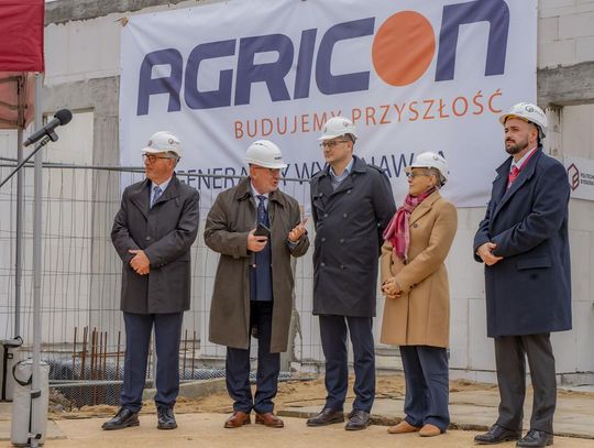Kamień węgielny pod budowę Centrum Drobiarstwa Politechniki Bydgoskiej w Minikowie