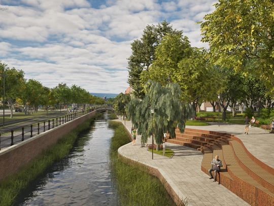 Koncepcja przywrócenia Starego Kanału Bydgoskiego wzdłuż ul. Focha