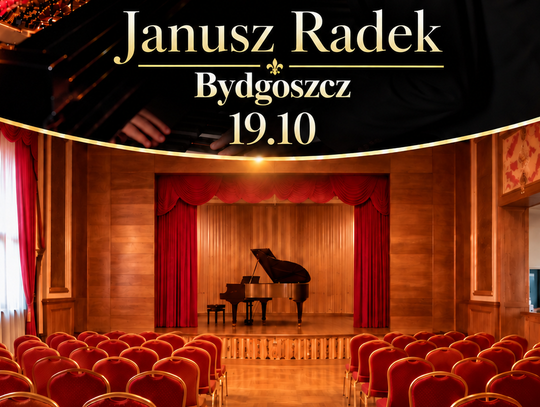 Konkurs dla czytelników Bydgoszcz.com! Wygraj podwójne zaproszenie na koncert Janusza Radka!
