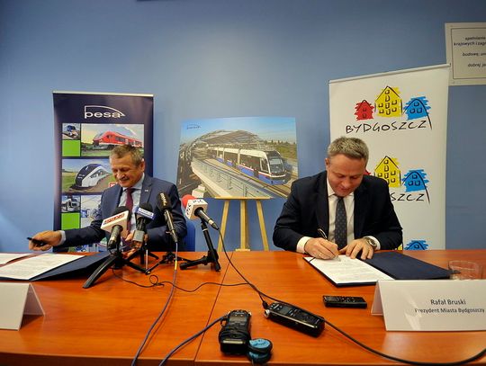 Kontrakt na 18 nowoczesnych tramwajów dla Bydgoszczy wart 141 mln zł