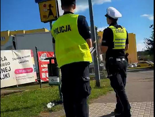 Kontrolowali oznakowanie dróg w okolicach bydgoskich szkół