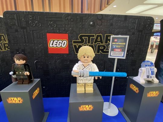Kosmiczna wystawa LEGO STAR WARS w bydgoskim centrum handlowym 