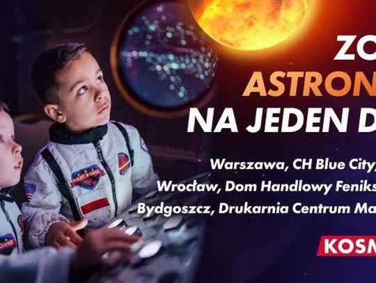 Kosmopark w Bydgoszczy: Interaktywna wystawa nauki i doświadczeń w Drukarni Centrum Mall