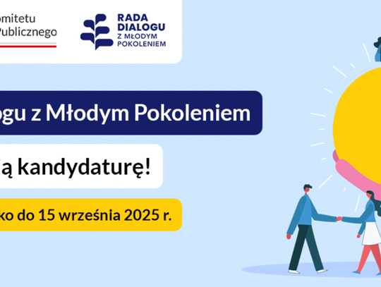 Kujawsko-Pomorski Urząd Wojewódzki informuje: Trwa nabór do Rady Dialogu z Młodym Pokoleniem. Twój głos może mieć realny wpływ