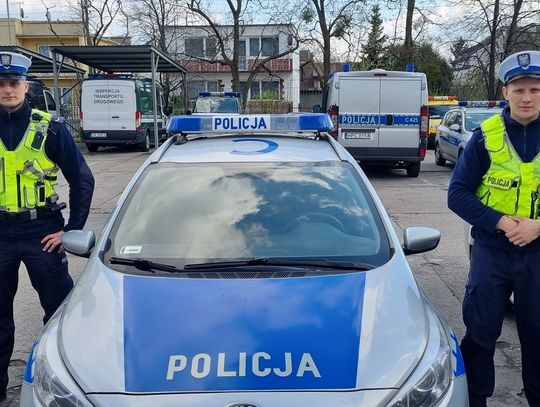 Kujawsko-pomorskie: Policyjna eskorta w drodze do szpitala 