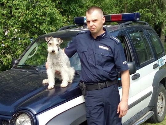 Łatek - bydgoski pies policyjny odszedł na emeryturę! 