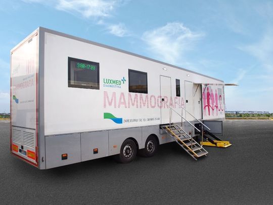 Mobilna pracownia mammograficzna znowu w Bydgoszczy