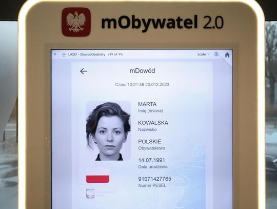 mObywatel z funkcją wykonania telefonem zdjęcia do dowodu osobistego