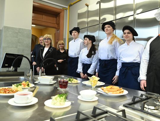 Modernizacja pracowni Zespołu Szkół Gastronomiczno-Hotelarskich zakończona