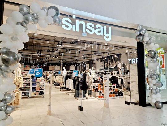 Modna odzieź jeszcze bliżej! Odkryj nowy salon Sinsay w Bydgoszczy!
