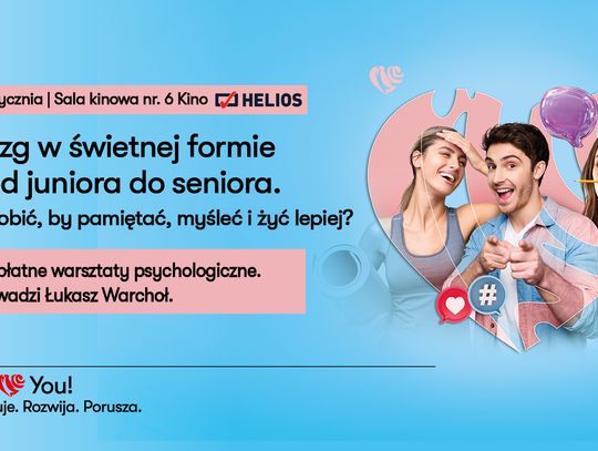 Mózg w świetnej formie. Bezpłatny wykład o zdrowiu w Galerii Pomorskiej