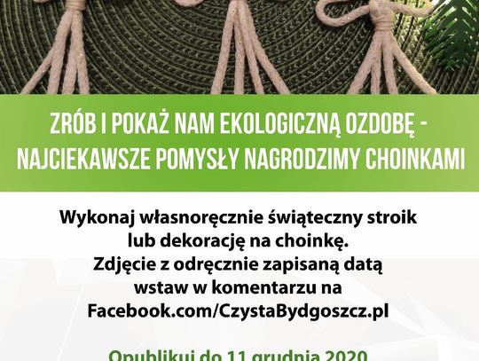 Nagroda za ekologiczną ozdobę świąteczną