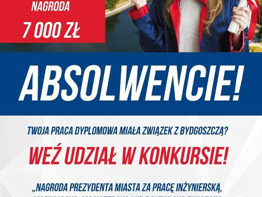 Nagroda za najlepszą pracę dyplomową o Bydgoszczy 