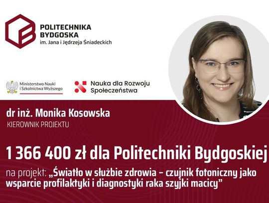 Naukowcy PBŚ opracują fotoniczny czujnik wspierający diagnostykę raka szyjki macicy