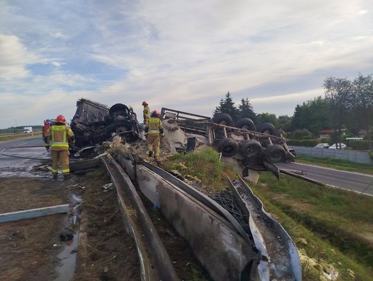 Niebezpieczna sytuacja na drodze S-5 mogła skończyć się tragicznie. Policjanci apelują o ostrożność