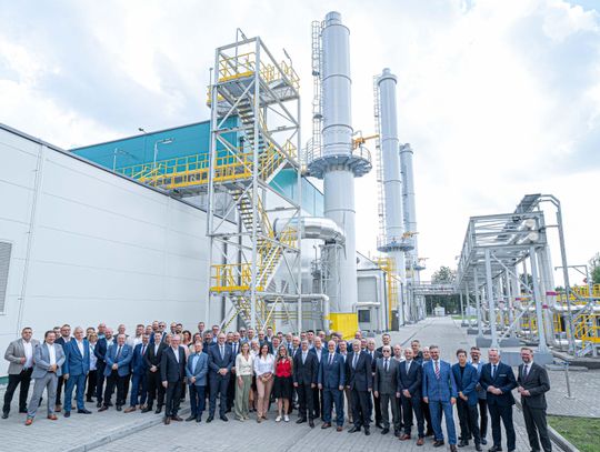 Nowa jednostka wytwórcza w bydgoskiej elektrociepłowni została oddana do eksploatacji