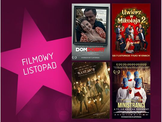 Nowe filmy, wielkie emocje i świąteczny nastrój  – listopad w kinach sieci Multikino
