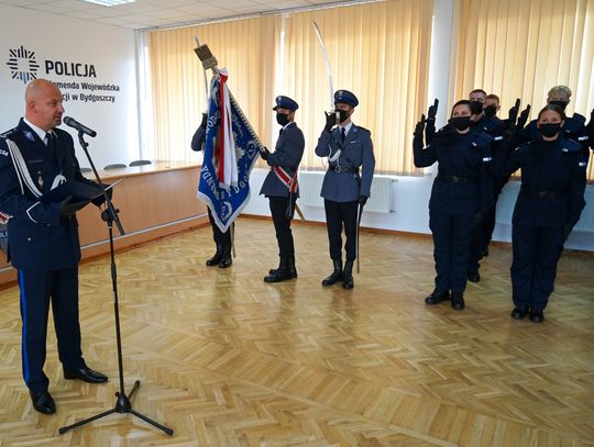 Nowi policjanci w kujawsko-pomorskim 