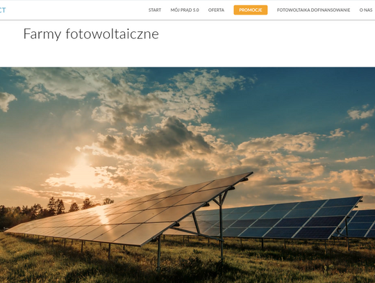 Nowoczesna farma fotowoltaiczna Twoją własnością - warto inwestować w odnawialne źródła energii
