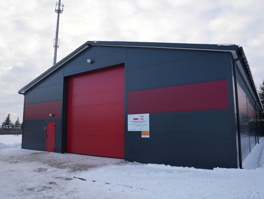 Nowy magazyn obrony cywilnej w regionie już gotowy