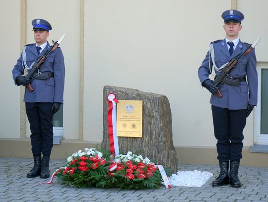Odsłonięcie Kamienia Pamięci ku czci poległych policjantów z terenu województwa kujawsko-pomorskiego