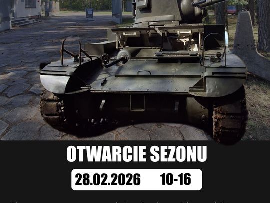 Czołg wystawiony przed Muzeum Wojsk Lądowych