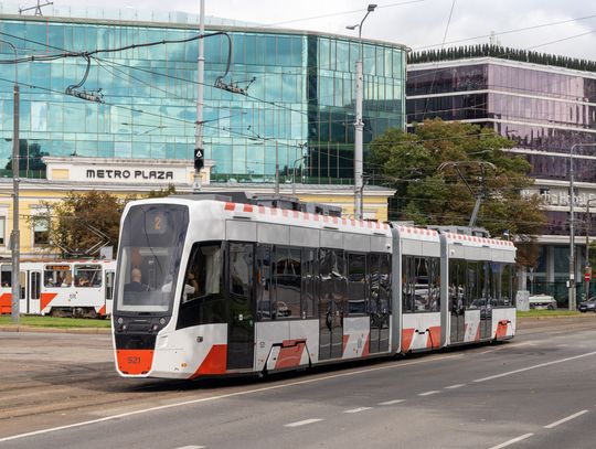 Pierwszy tramwaj PESA już na ulicach Tallina