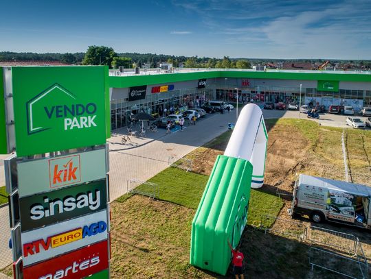 Pierwszy Vendo Park na Kujawach przyjmuje klientów