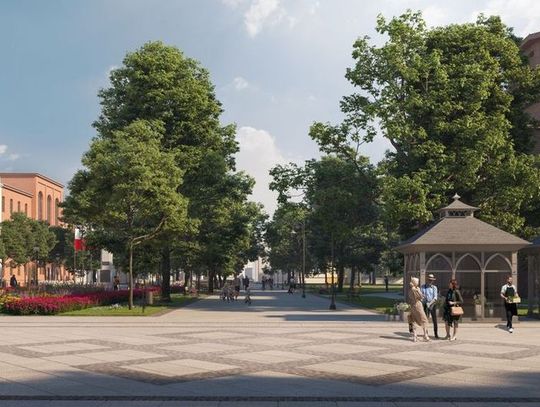 Plac Wolności w Bydgoszczy odzyskuje blask. Odsłonięto rzeźbę lajkarza
