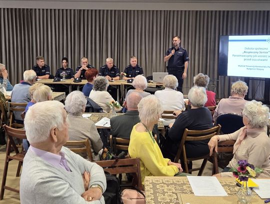 Podsumowująca debata społeczna o bezpieczeństwie Seniorów na bydgoskich Wyżynach